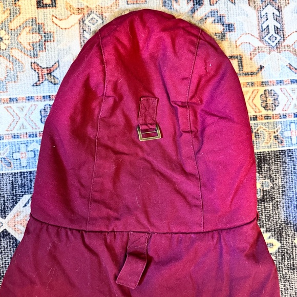 Canada Pooch Dog Sherpa Lined Jacket With Fur Lined Hood Size 24 Inches - Picture 9 of 12